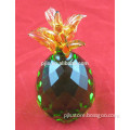 green pineapple glass decoration crystal pineapple different color